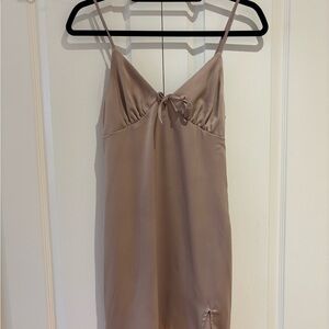 Elegant Satin Slip Dress